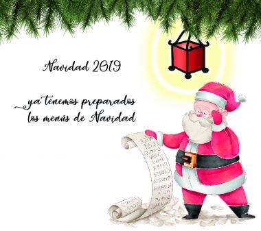 Menús Navidad 2019