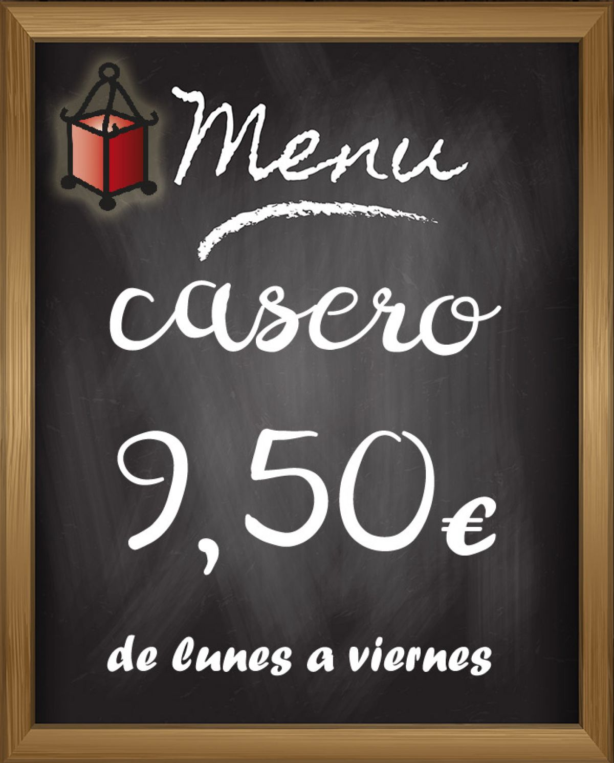 Menú casero