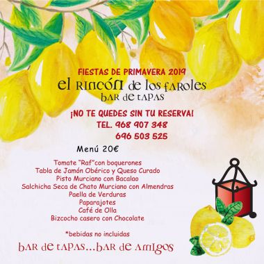 Fiestas de primavera 2019